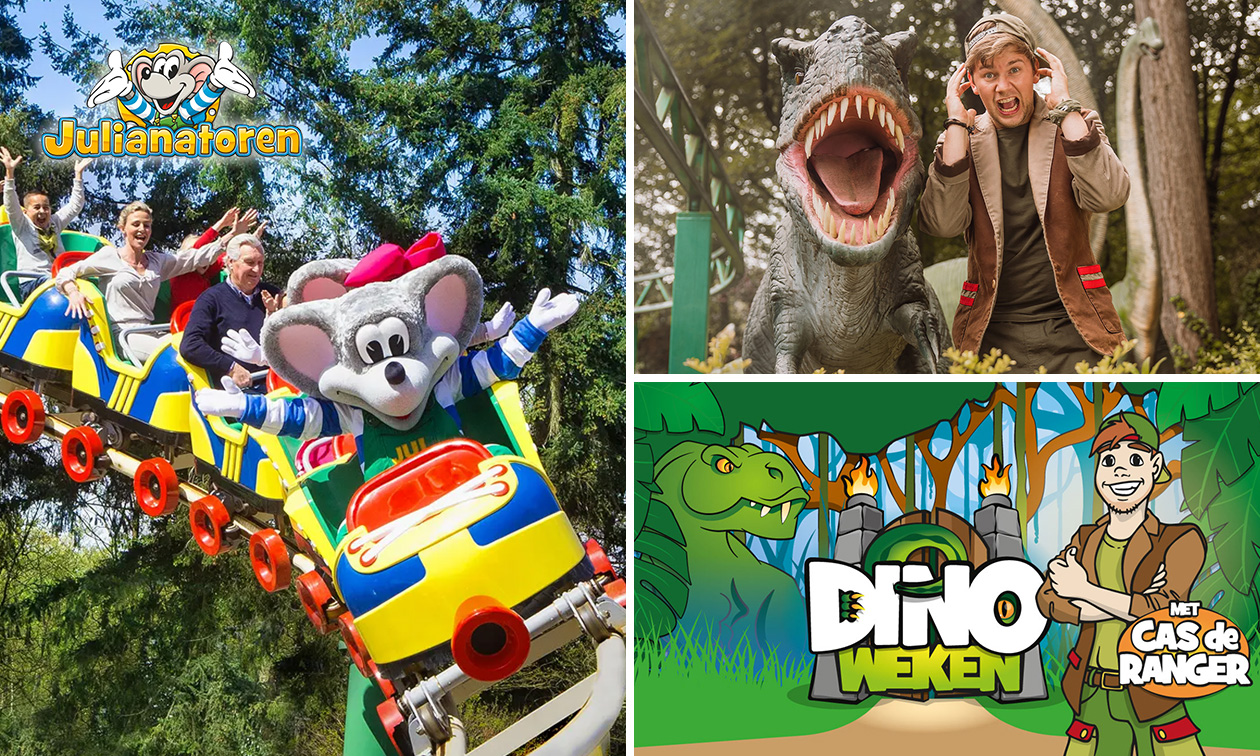 Dino-Wochen im Kinderfreizeitpark Julianatoren