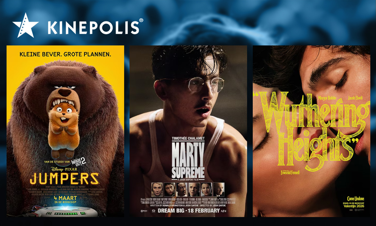 Ticket de cinéma pour Kinepolis en Belgique