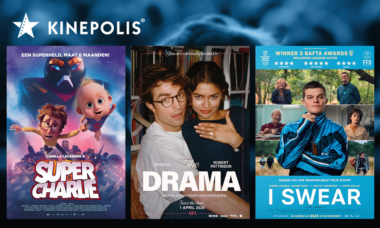 Ticket de cinéma pour Kinepolis en Belgique