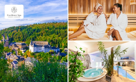 Übernachtung für 2 + Wellness + Late-Check-out + opt. Frühstück und mehr in Luxemburg