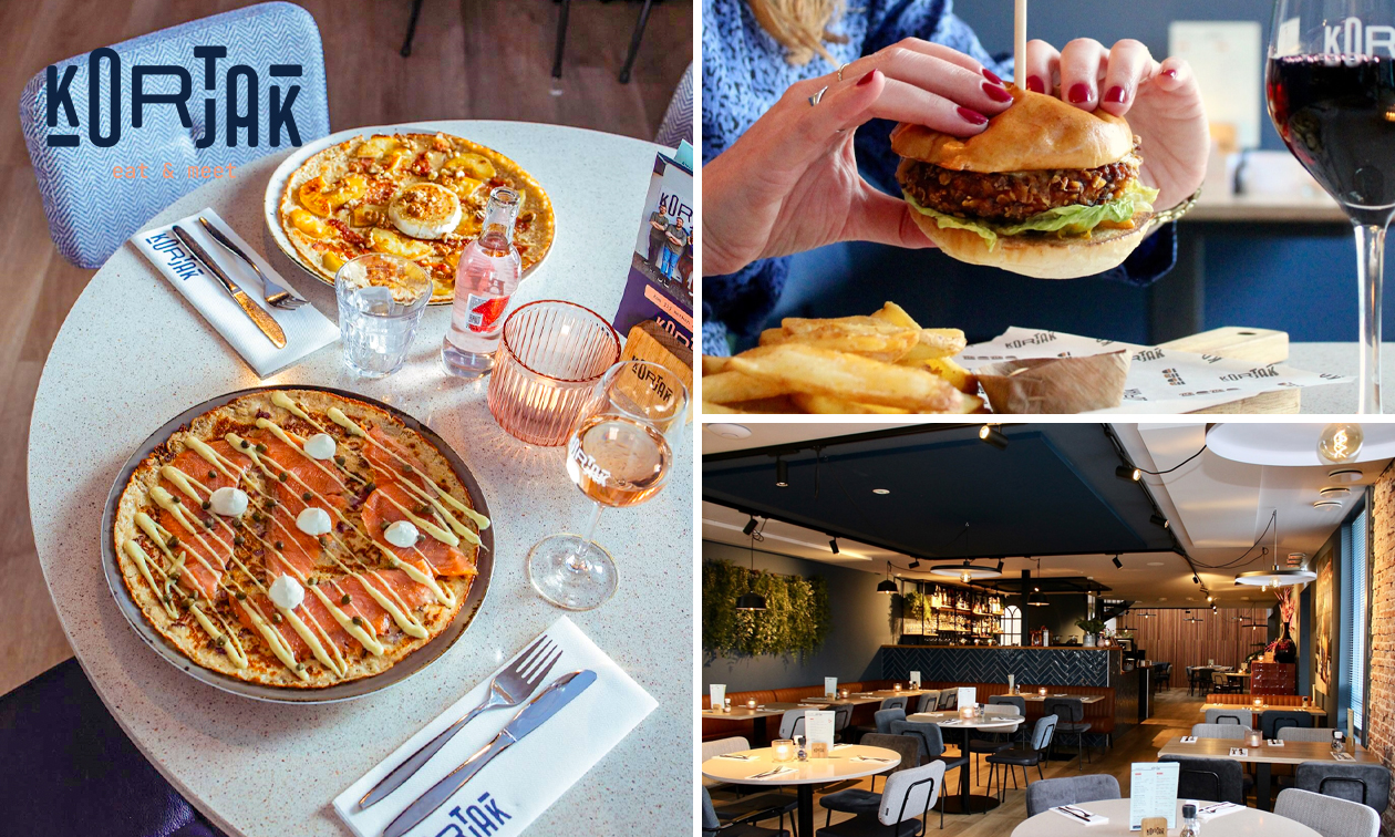 3-gangendiner à la carte bij Kortjak