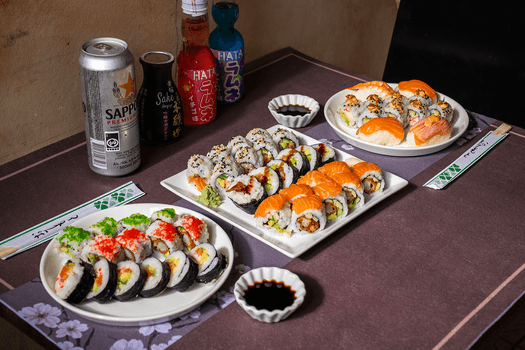 Luksuriøse sushimenuer