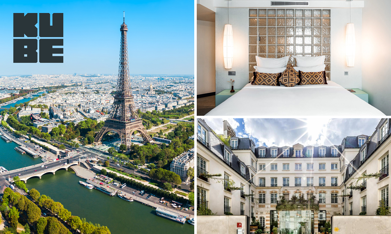 Übernachtung für 2 + Frühstück + Willkommensgetränk + Late Check-out im Herzen von Paris