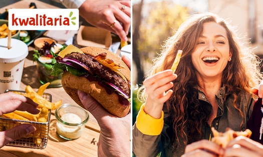 Burger + friet + salade + frisdrank naar keuze of broodje + milkshake naar keuze