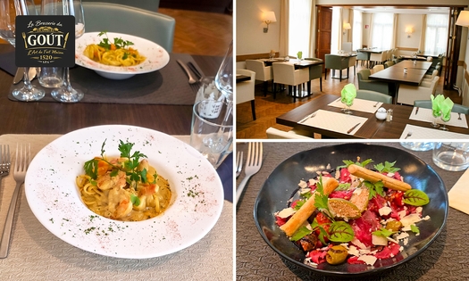 2- oder 3-Gänge-Menü à la carte im Herzen von Spa