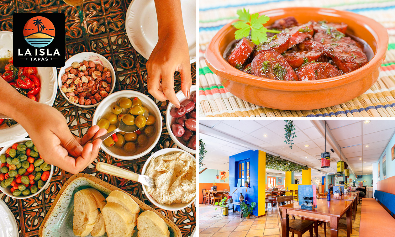Onbeperkt tapas + drankje + nagerecht op Texel