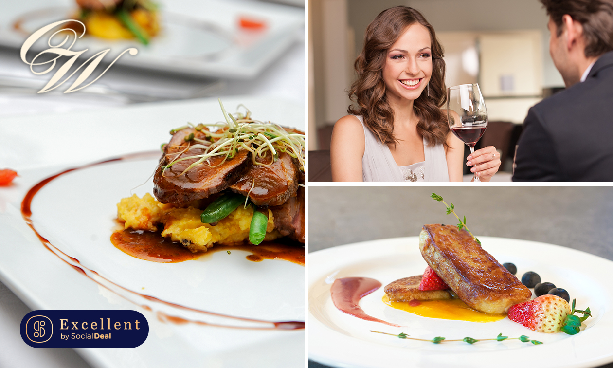 Menu gastronomique en 5 ou 6 services