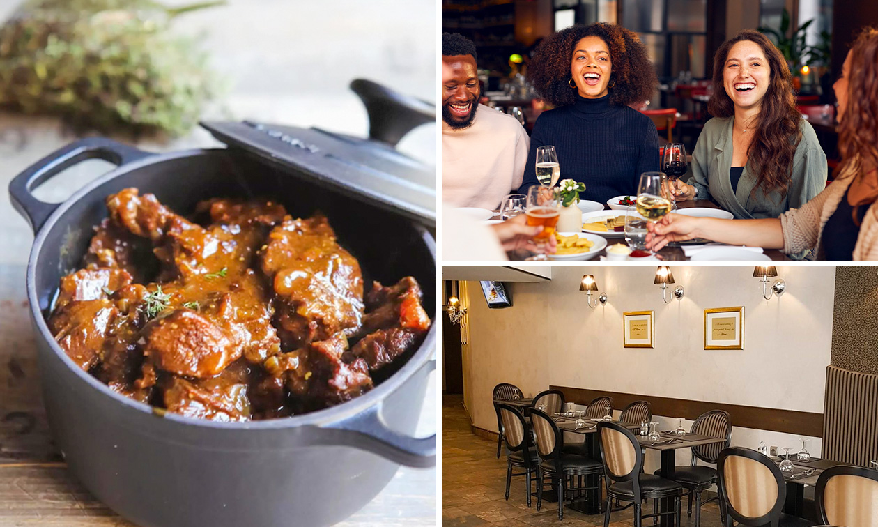 Menu en 2 ou 3 services à la carte en plein coeur de Lille