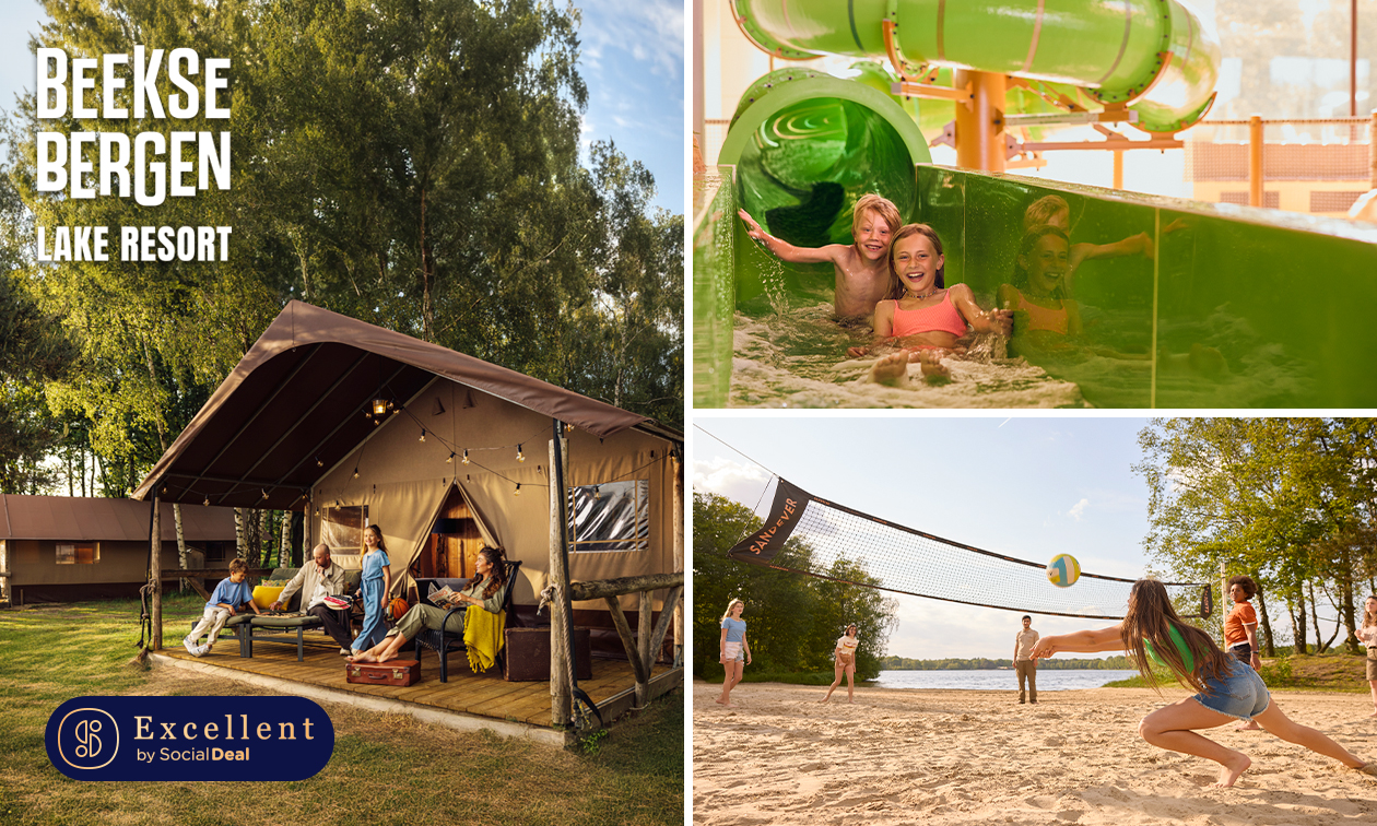 Wochenende oder Wochenmitte (5-6 Personen) im Lake Resort Beekse Bergen
