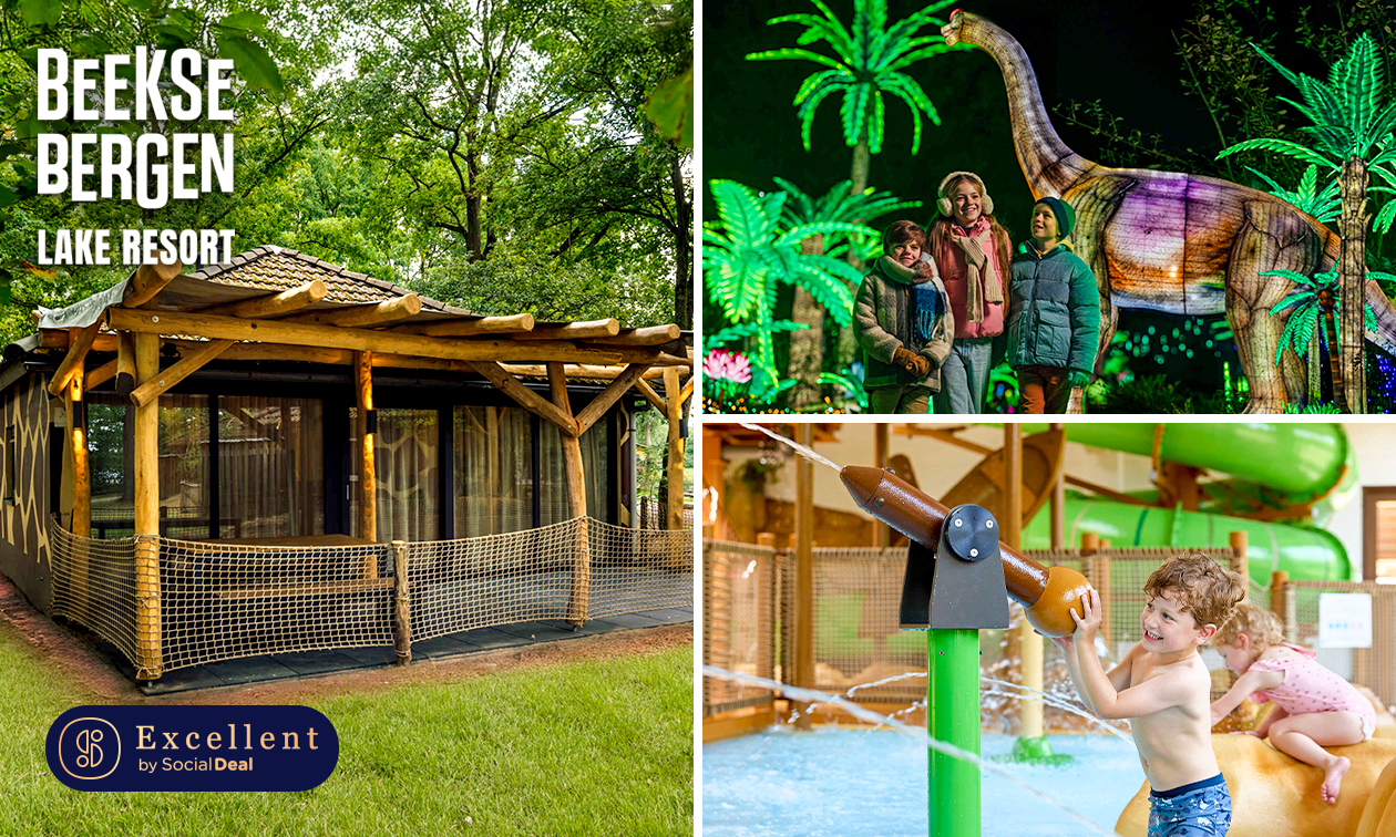 (Langes) Wochenende oder (kurze) Wochenmitte (3-6 Pers.) im Lake Resort Beekse Bergen