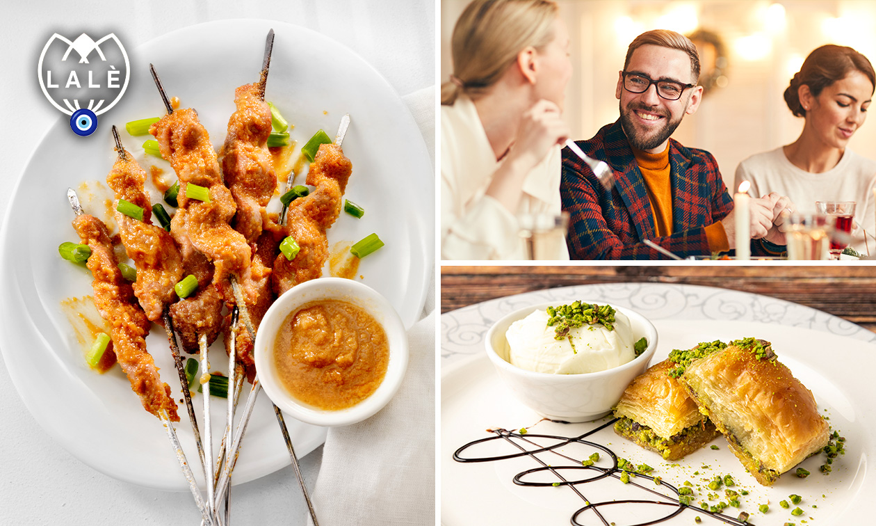 3-gangen keuzediner bij Lale Grillhouse