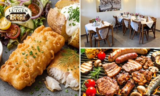 3-Gänge-Menü nach Wahl oder All-You-Can-Eat BBQ Grillfest + Salatbuffet