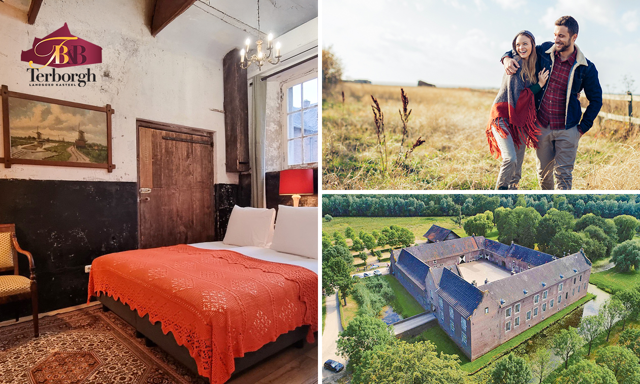 Übernachtung für 2 + Willkommensgetränk + Frühstück + Late Check-out am Pieterpad