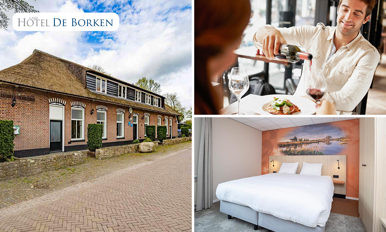 Übernachtung(en) für 2 + Frühstück + Hauptgericht nach Wahl vom Fletcher-Menü