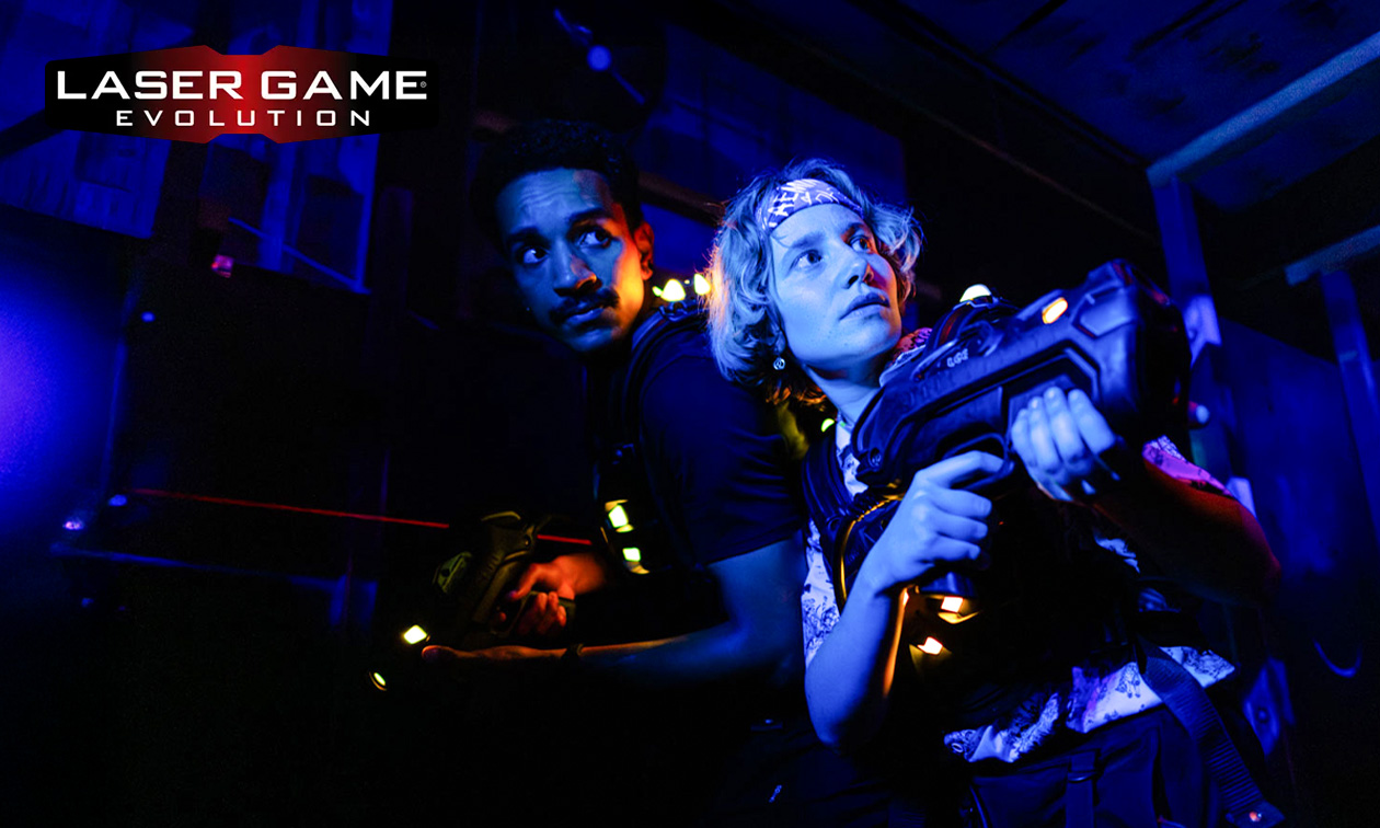 2 ou 3 parties de Laser Game (20 min) à Braine-l'Alleud