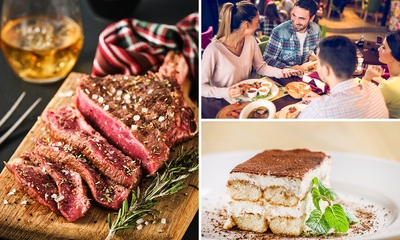 Menu en 2 ou 3 services à la carte à Valenciennes