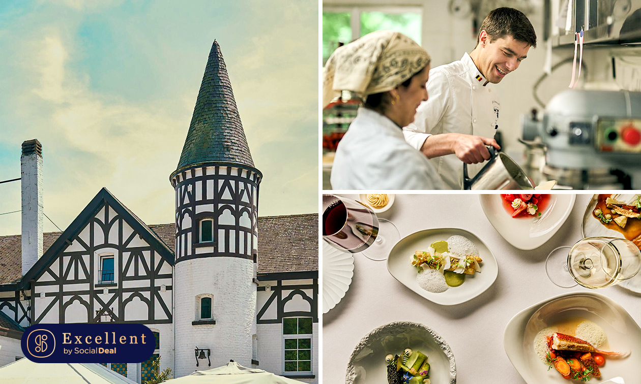 Menu gastronomique en 4 ou 6 services près de Renaix