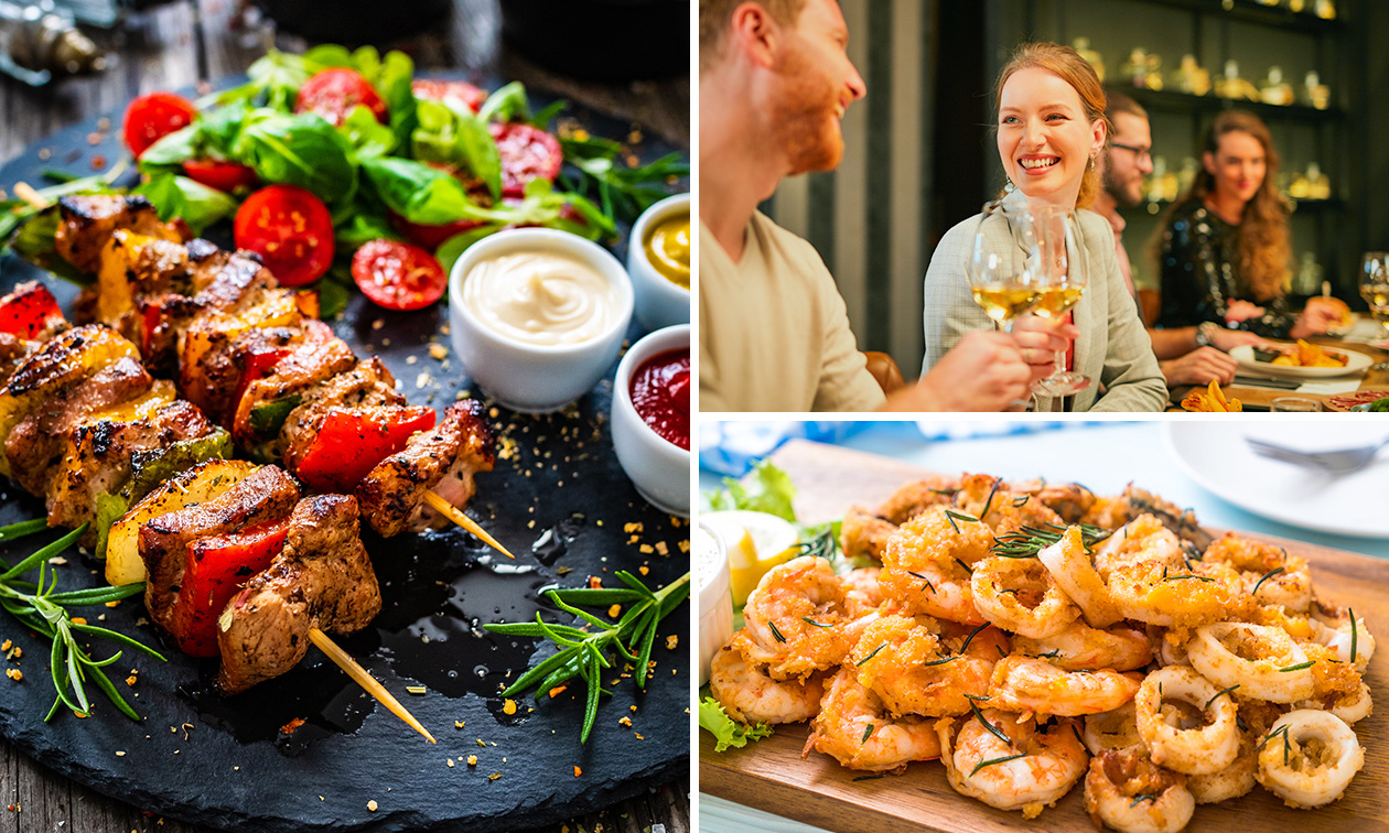 Entrée Mezze + spécialité au choix en plein coeur de l'Ardenne