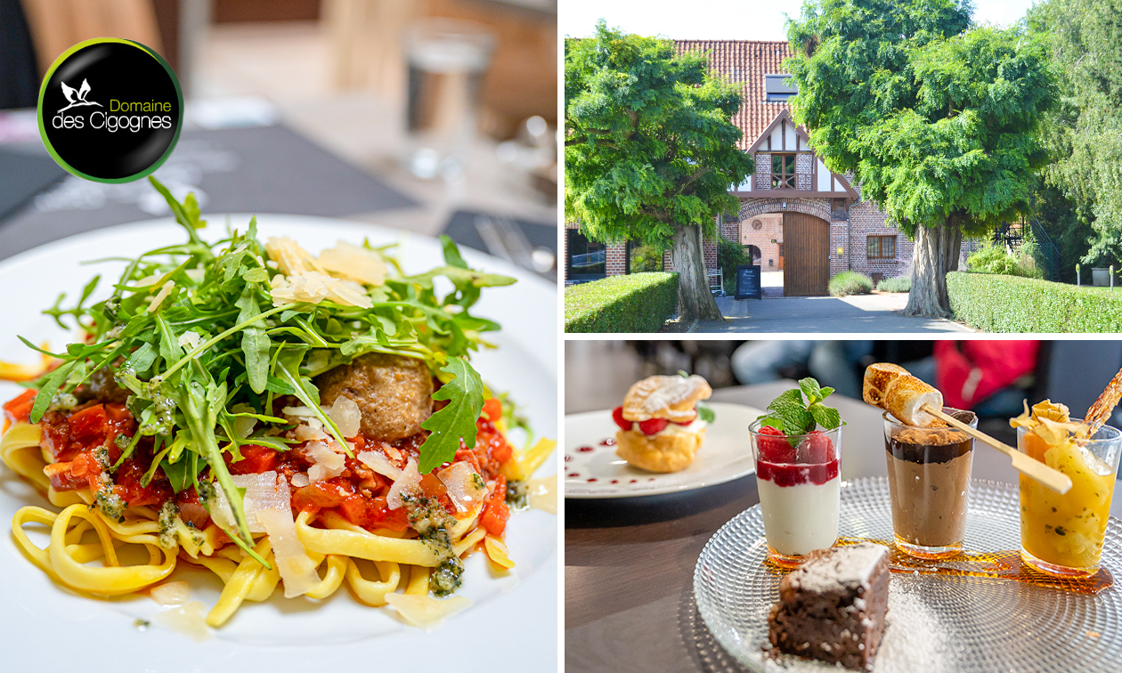 Menu en 3 services à la carte près de Lille Menu en 3 services à la carte près de Lille