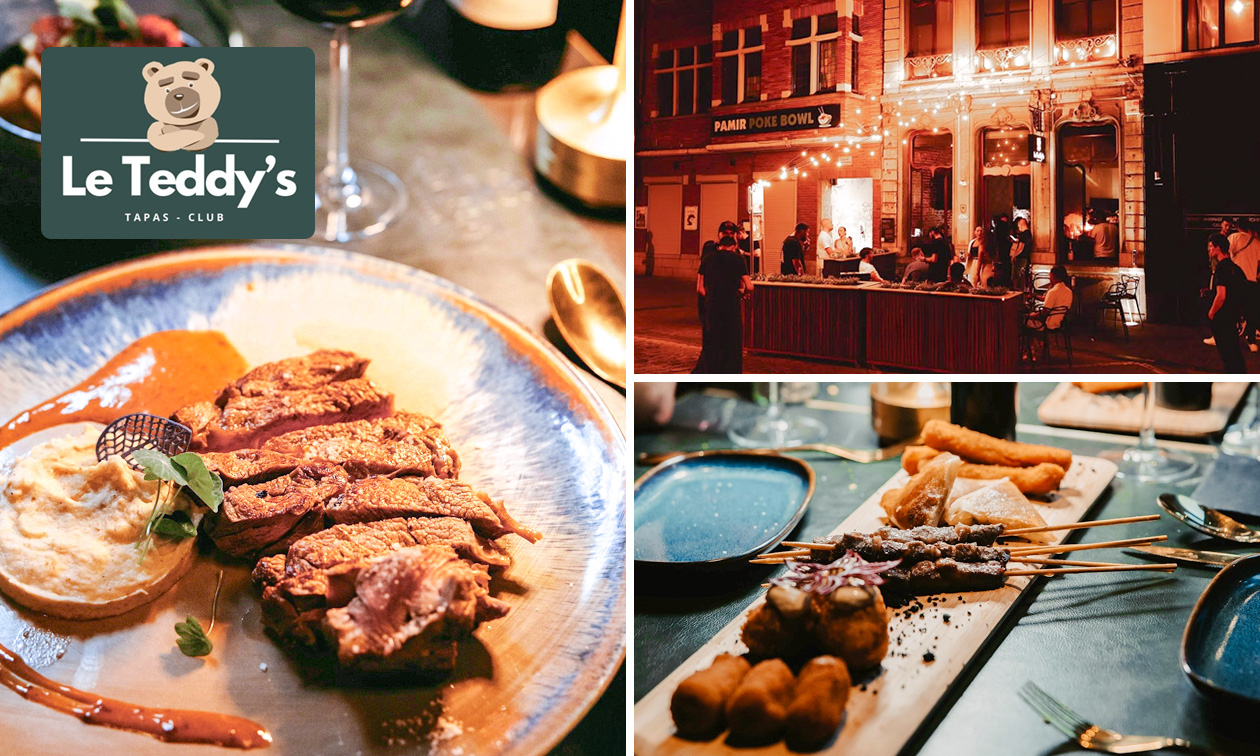 Dîner en 3 services au choix chez Le Teddy's