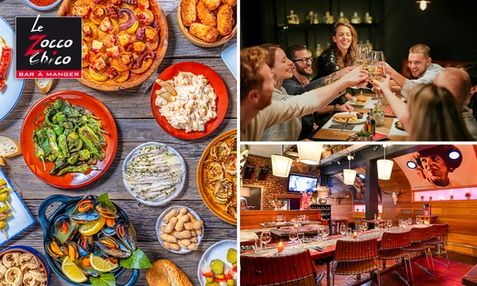 Tapaslunch naar keuze in het hart van het Carré van Luik