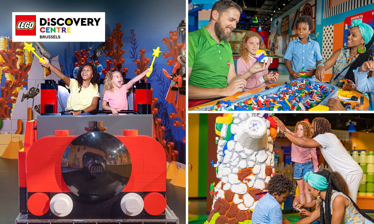 Entree LEGO® Discovery Centre Brussels