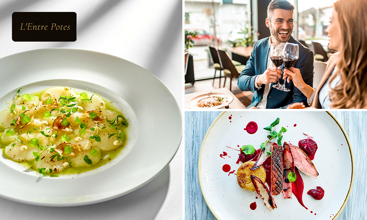 Menu en 2 ou 3 services à la carte près de Tubize