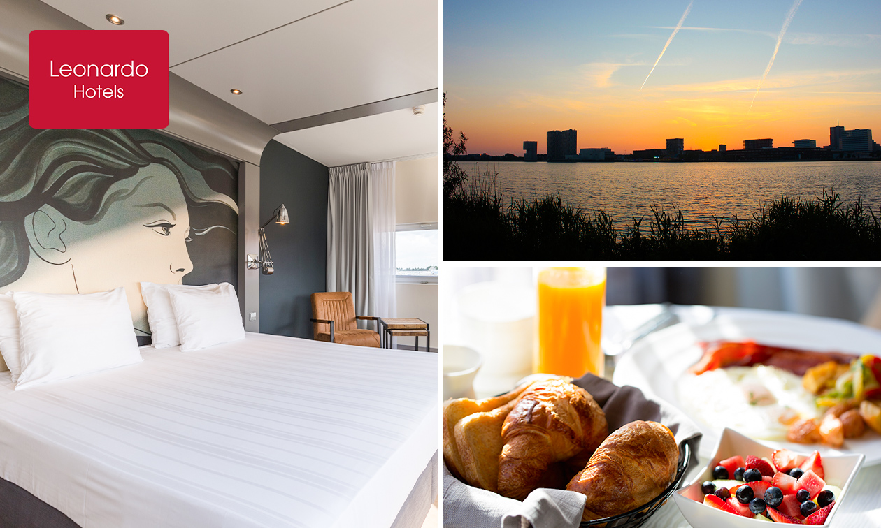 Übernachtung für 2 + Frühstück im Herzen von Almere