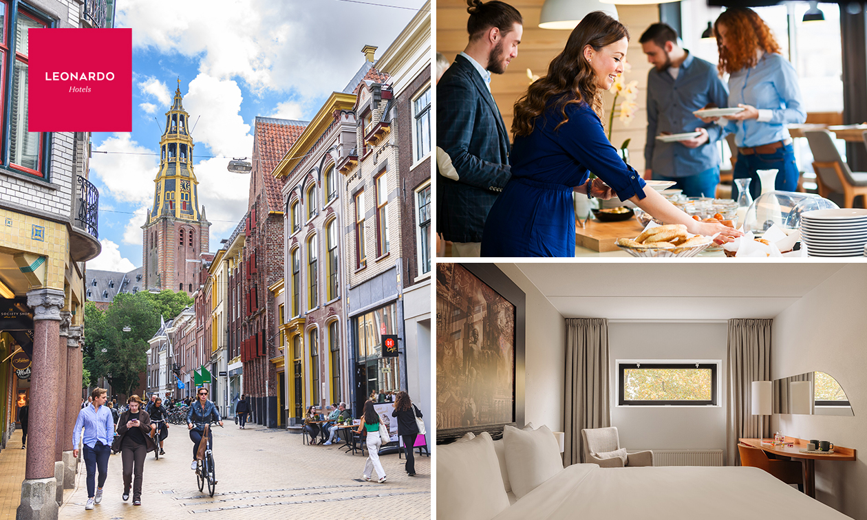 Übernachtung für 2 + Frühstück + Getränk im Herzen von Groningen