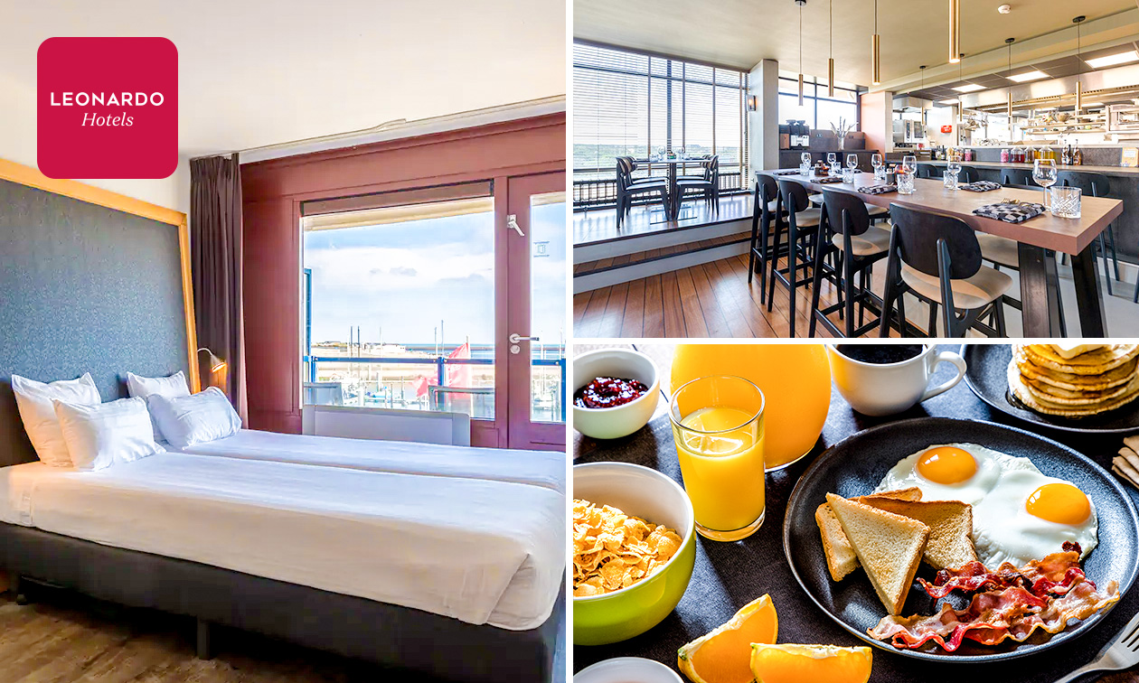 Übernachtung für 2 + Frühstück in der Nähe von IJmuiden Strand