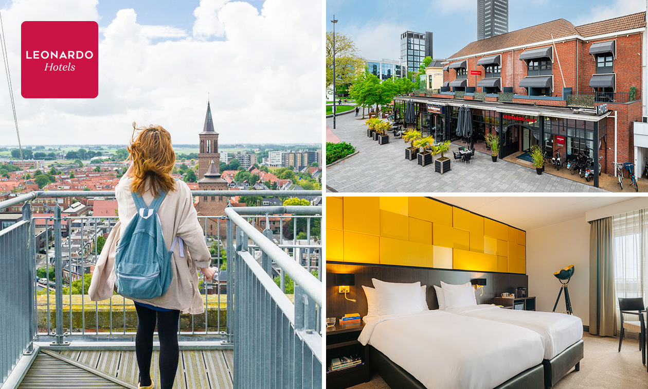 Übernachtung für 2 + Frühstück im Herzen von Leeuwarden