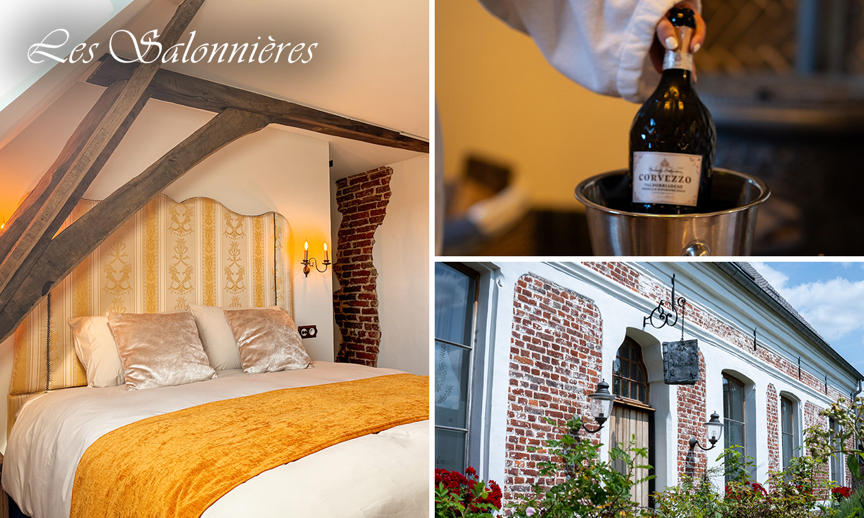 Nuits pour 2 avec un spa privatif + bouteille de vin à Zingem