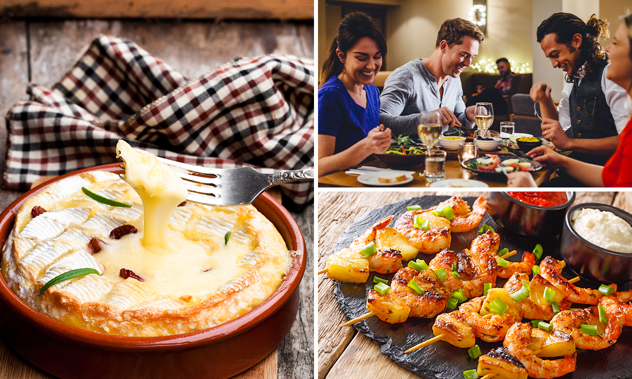 Menu en 3 services au choix au restaurant Les Tables de Breughel