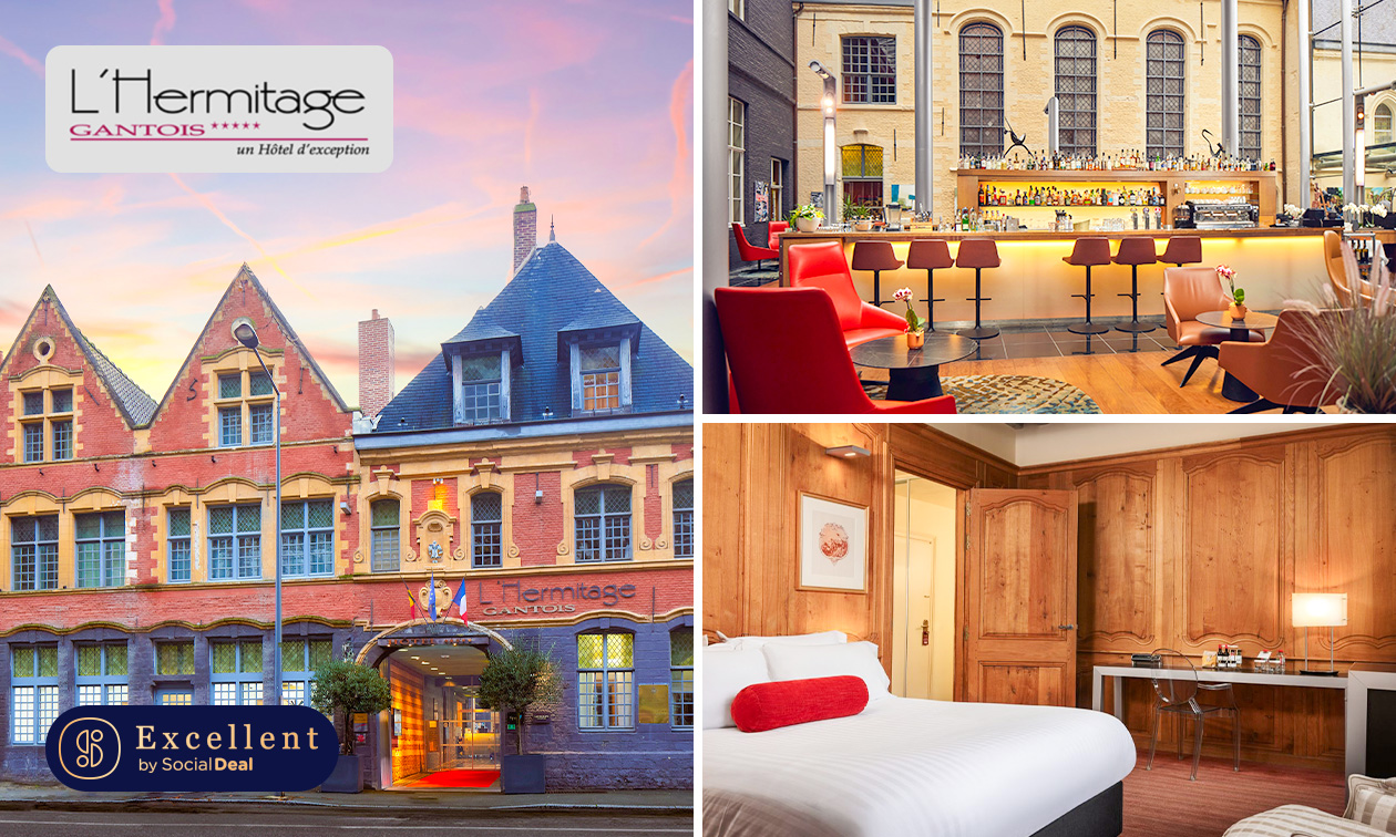 Übernachtung für 2 + Frühstück + Zugang zum Wellnessbereich in Lille