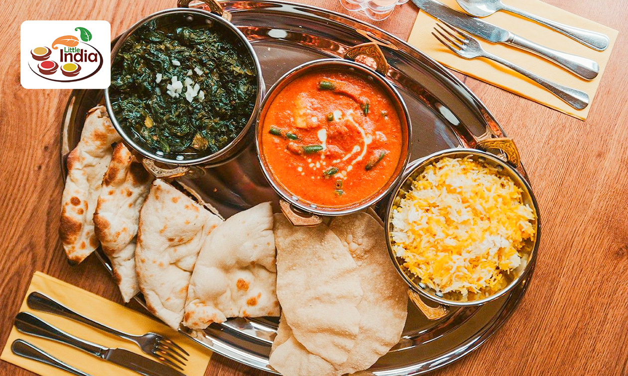 Shared dining-diner bij Little India