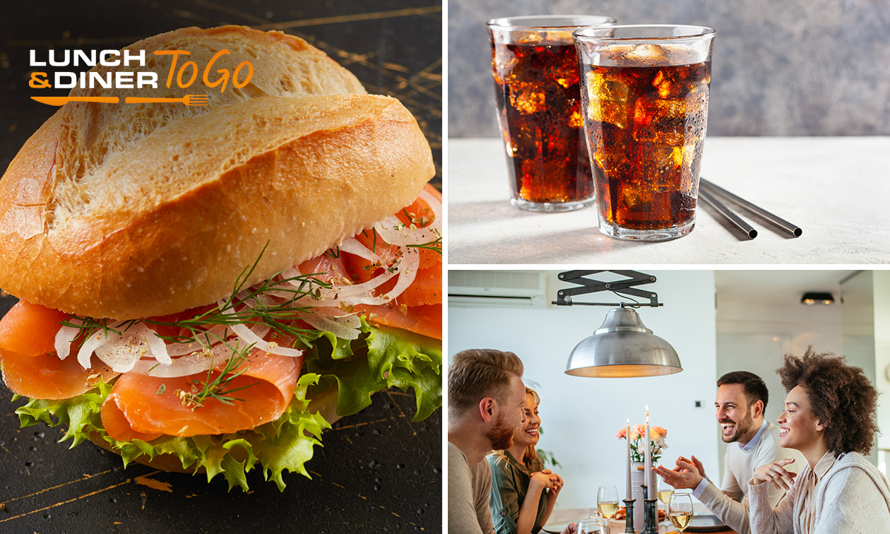 Broodje + drankje naar keuze voor afhaal