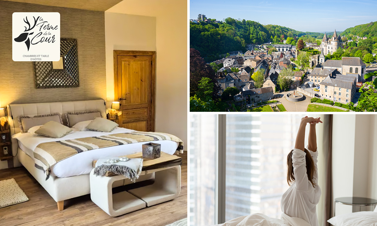 Übernachtung für 2 + Late-Check-out + opt. Frühstück im Herzen der Ardennen
