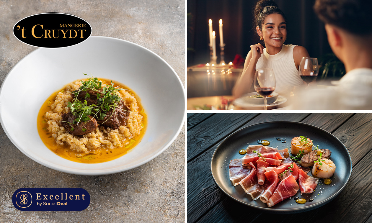 Gastronomisch 4- of 5-gangen winterdiner bij Mangerie 't Cruydt