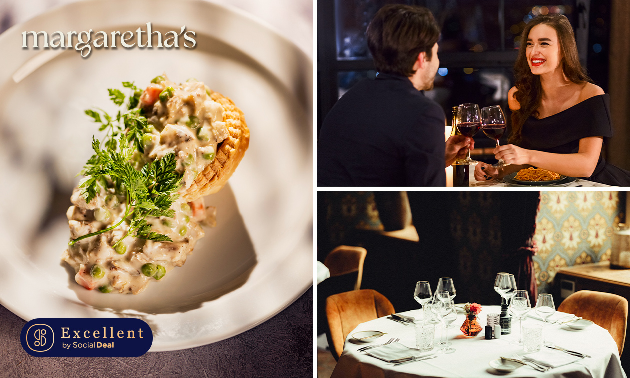 3-gangen keuzelunch of -diner + aperitief en amuse