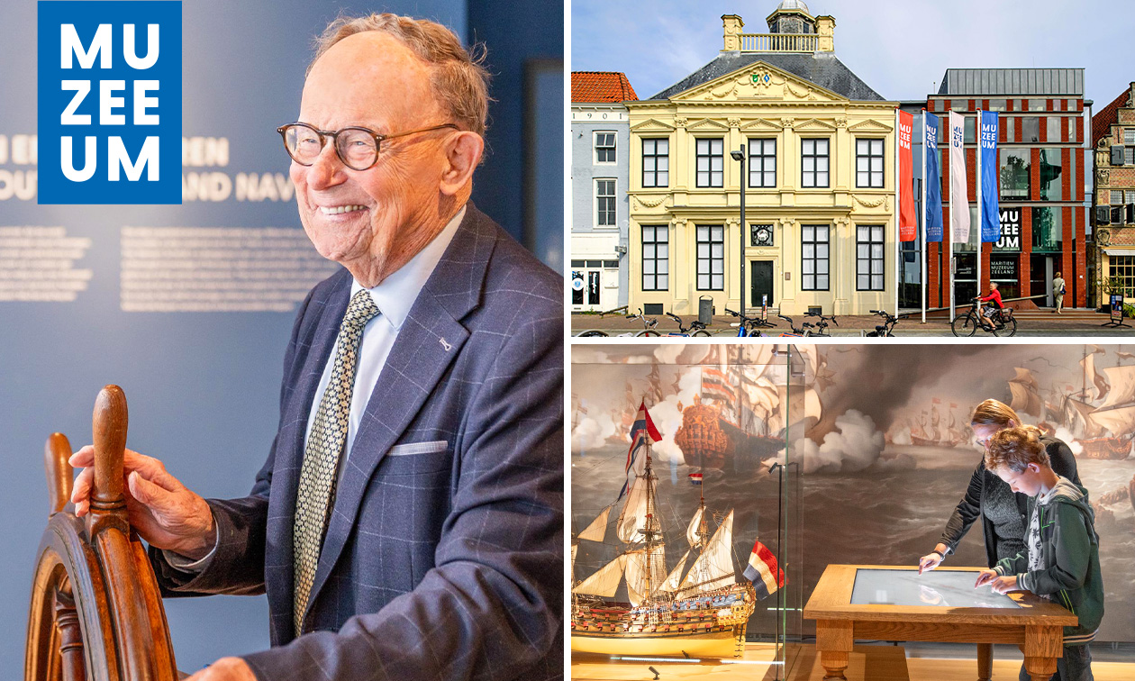 Entree voor het Maritiem Muzeeum Zeeland