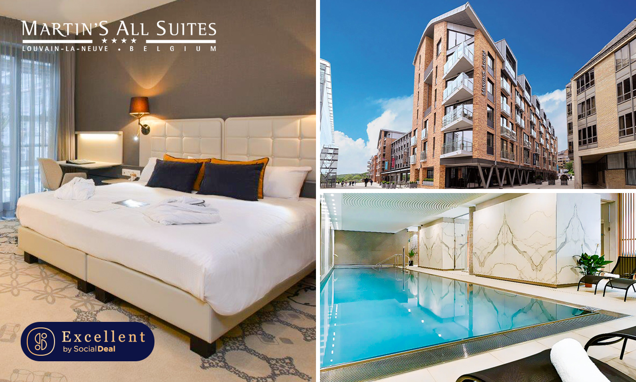 Übernachtung + Frühstück für 2 in Louvain-la-Neuve