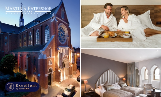 Übernachtung für 2 + Frühstück + opt. Late Check-out im Herzen von Mechelen
