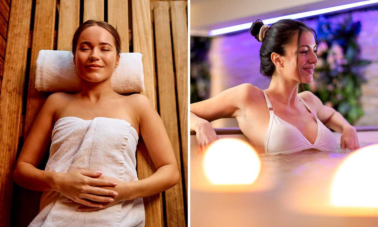 Private Spa-Relaxhütte mit Whirpool für 1 bis 2 Personen