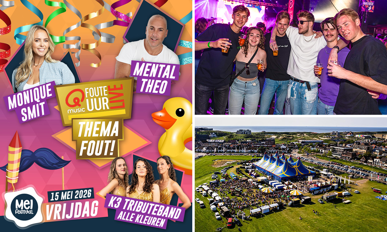 Entreeticket voor Meifestival Wijk aan Zee