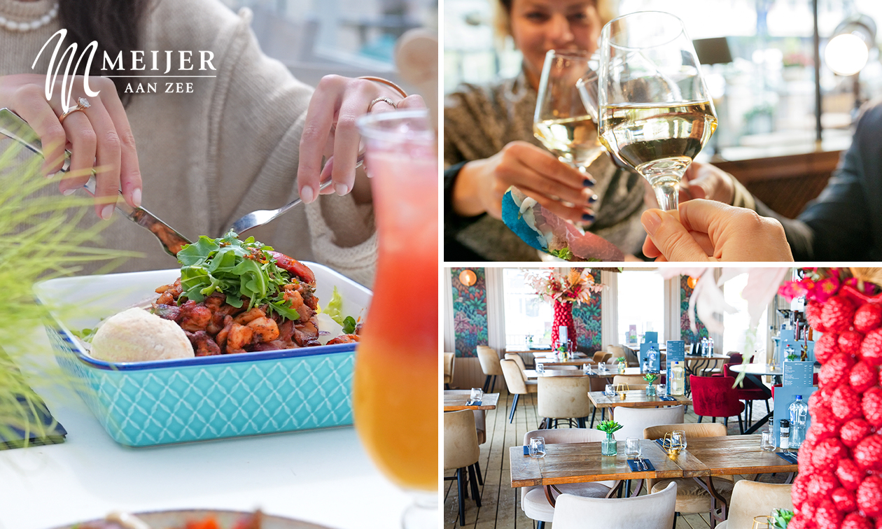 3-gangen keuzediner bij Meijer aan Zee