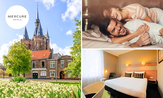 Overnachting voor 2 + ontbijt in Zwolle