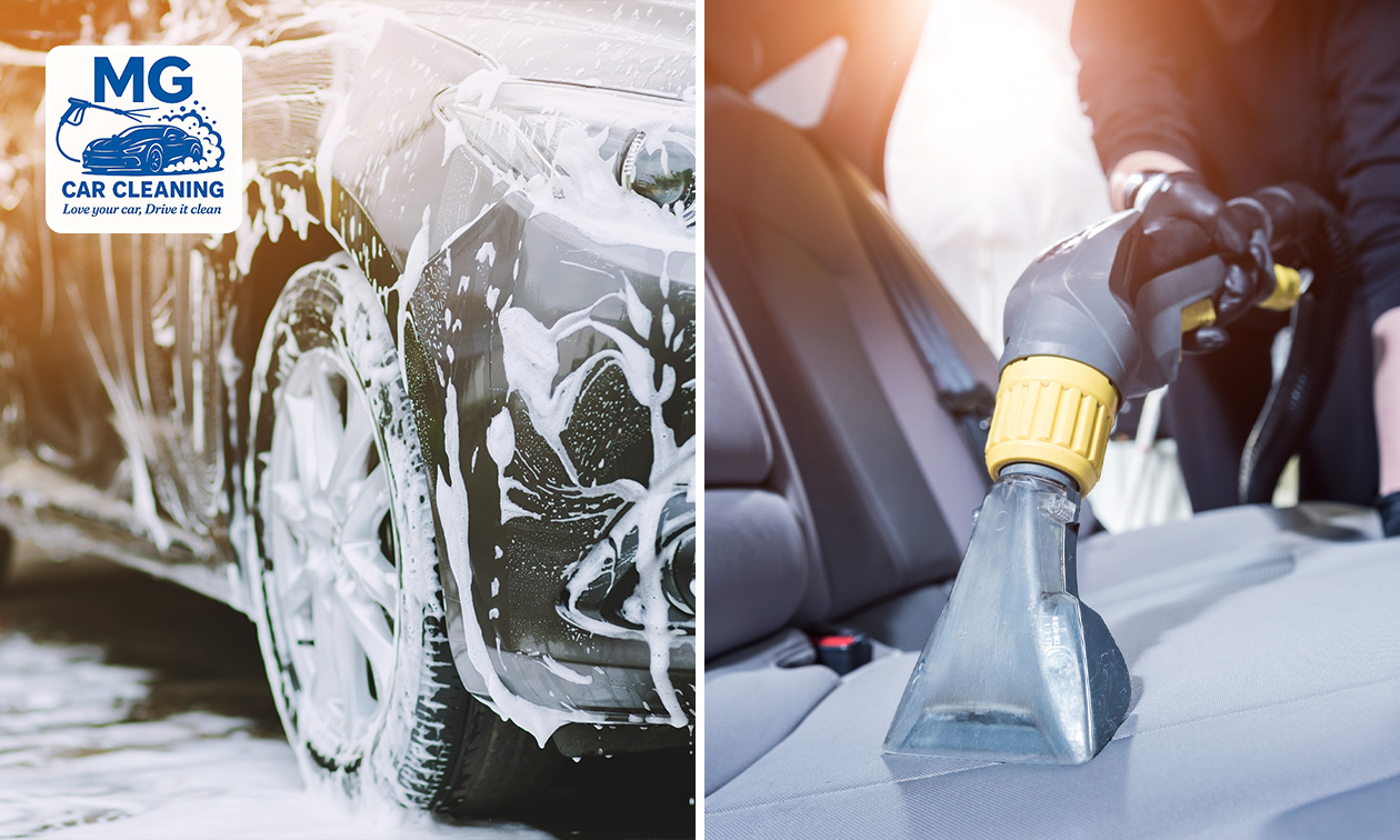 Handmatige autowasbeurt