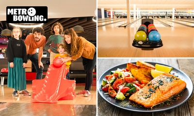 Partie(s) de bowling + menu au choix au coeur de Lille