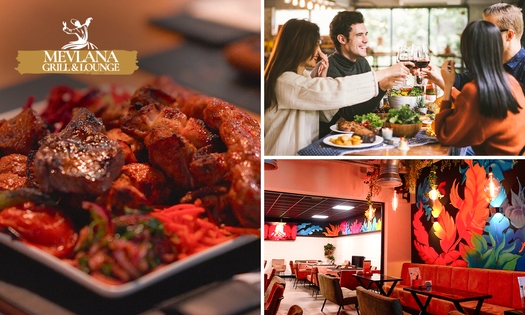 2- of 3-gangen keuzediner bij Mevlana Restaurant & Lounge in Kaatsheuvel
