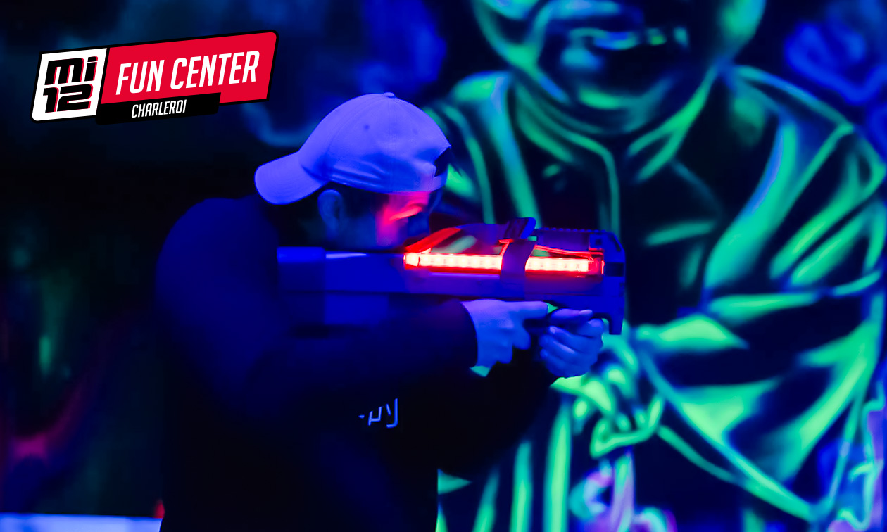 Parties de laser game (2x 20 min) à Charleroi